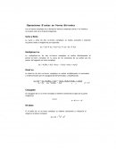 Formulas matematicas especiales