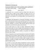 Globalizacion y Administracion