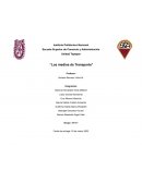 Cuadro de medios de trasporte