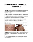 Enfermedade en tiempos de la república