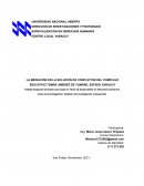 La mediación en la solución de conflictos del complejo educativo Tomás JIménez de yumare, Estado Yaracuy