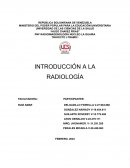 Introducción a la Radiología