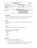 Práctica 1: Pruebas de motor