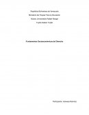 Fundamentos Socioeconómicos del Derecho