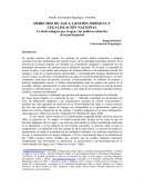 Derechos de agua, gestión indígena y Legalislación Nacional