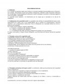 Seguridad social. Principios rectores de la seguridad social