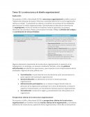 La estructura y el diseño organizacional