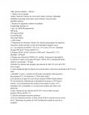 Taller química analítica – Parcial 1