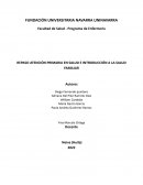 Repaso atención primaria en salud e introducción a la salud familiar