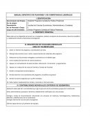 Manual específico de funciones y de competencias laborales