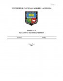 Práctica N°: 6 Reacciones de hidrocarburos