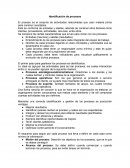 Identificación de procesos y diagrama de bloques