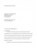 Clasificación de funciones