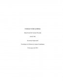 Evidencia Un dulce problema