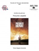 Análisis de película: Presunto culpable