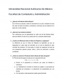 Producto Interno Bruto