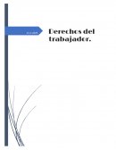 Derechos del trabajador