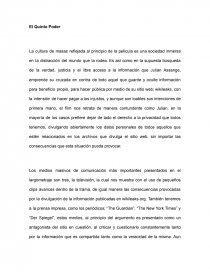 El Quinto Poder. Página 1
