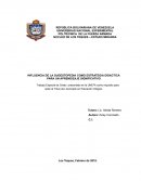 Influencia de la sugestopedia como estrategia didactica para un aprendizaje significativo