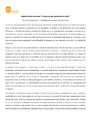 Análisis critico del cuento “la mía era una puerta fácil de abrir”