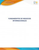 Fundamentos de negocios internacionales
