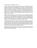 Descripcion del componente fallado