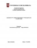 Laboratorio N°1: Análisis Organoléptico Y Físicoquimico de la Leche Cruda