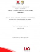 Propuesta sobre la estructura de un estudio de benchmarking logístico para las empresas del sector minero