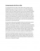 Contaminación Del Rio La Silla