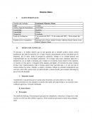 Historia Clínica paciente que es diagnosticado con TDAH