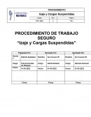 Izaje y Cargas Suspendidas
