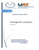 La investigación cualitativa