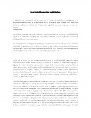 Las inteligencias múltiples