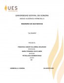 Ingeniería en geociencias “Glosario”