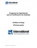Programa de Capacitación. Análisis al fuego (Primera parte)