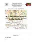 Proyecto disciplinar de Geografía y Geografía Ambienta