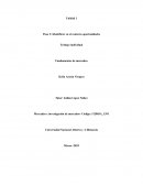 Fundamentos de mercadeo