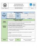 Guía metodológica.Asignaturas vinculadas a la gm