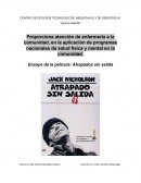 Ensayo de la película: Atrapados sin salida