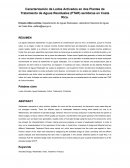 Caracterización de Lodos Activados en dos Plantas de Tratamiento de Aguas Residuales