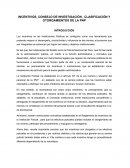 Incentivos, consejo de investigación , clasificación y otorgamientos de la PNP