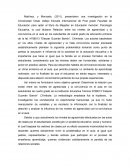 Modelo de antecedente de la investigación