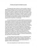 El dilema del siglo XXI: identidad de usuario