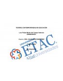 Teorías contemporáneas en educación