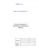 Proyecto Instalación y Mantención de Iluminarias Públicas