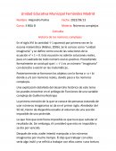 Historia de los números complejos