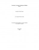 Ensayo inteligencias múltiples y cuadrantes cerebrales