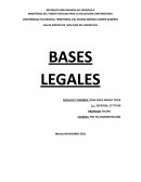 Bases legales de La ( CRBV)