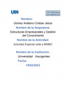 Actividad Especial visita a BIMBO