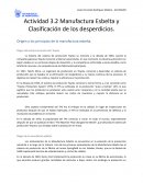 Manufactura Esbelta y Clasificación de los desperdicios